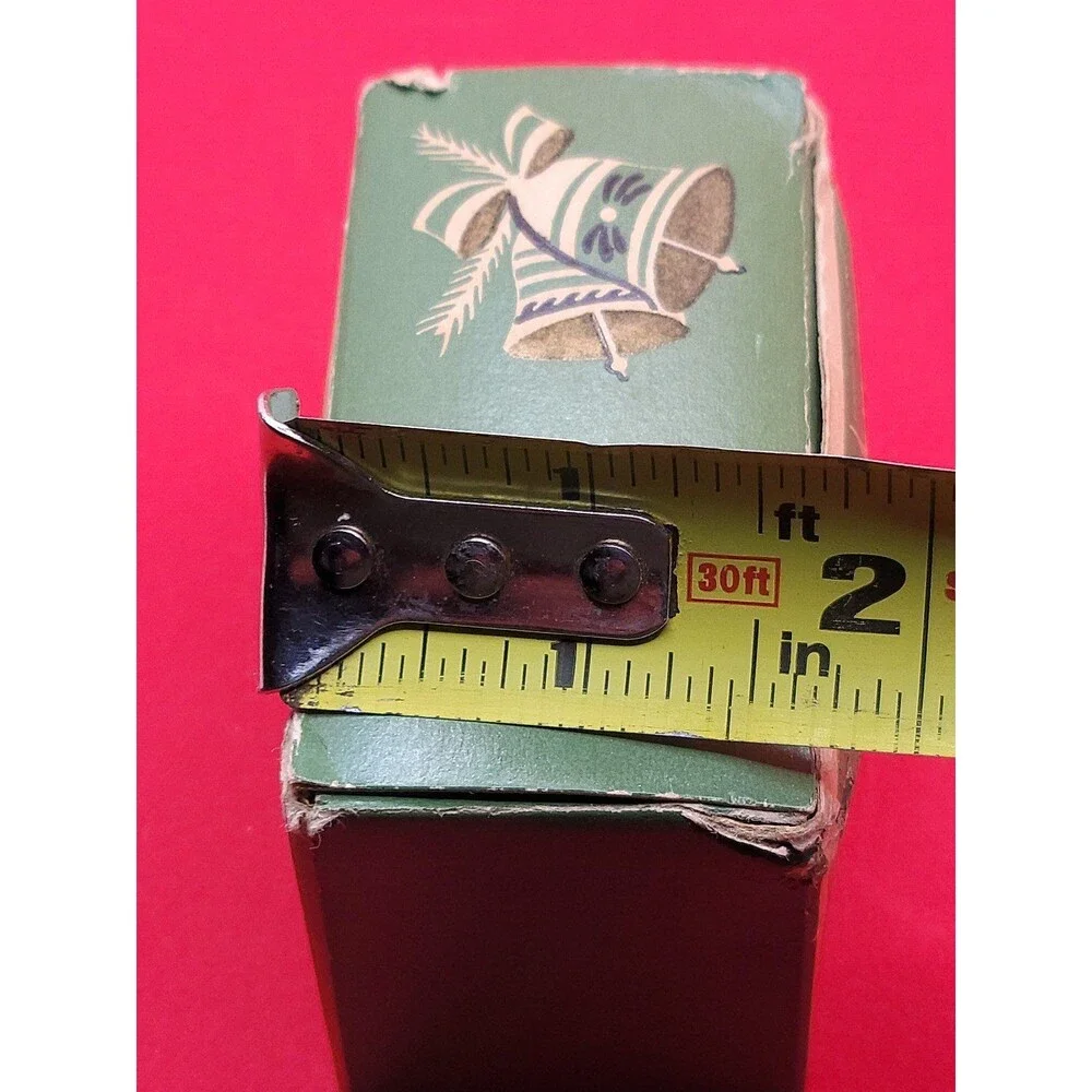 Vintage happy holidays box with 6 matchbooks